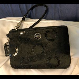 Coach wristlet purse